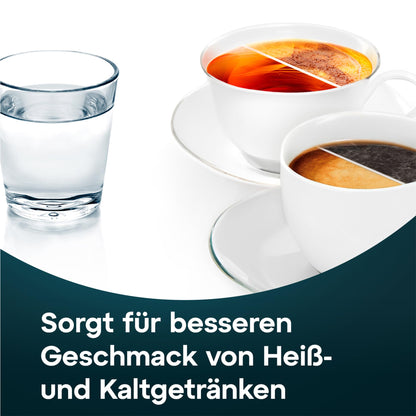 AQUAEFFECT MAX+ water filter cartridge 6-pack - Compatible with BRITA MAXTRA PRO filter jugs