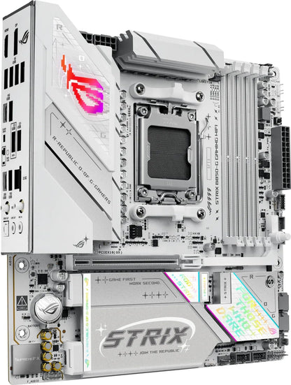 ASUS ROG Strix B850-G Gaming WiFi motherboard for AMD AM5 socket (mATX, DDR5 memory, 4X M.2, PCIe 5.0, WiFi 7, Aura Sync)