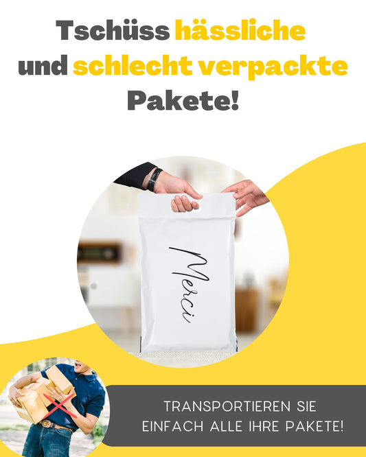 EMBALLAX - 60 shipping bags merchandise shipment - 3 sizes S/M/L - OPAQUE/RESISTANT/WATERPROOF - Shipping bags for clothing - Envelope for boxes - Shipping pouches - Mailer bag - Thank you