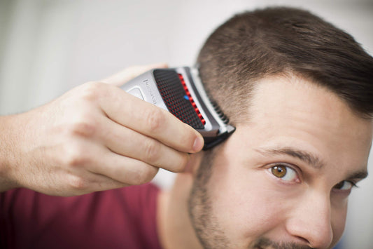Remington DIY Hair Clipper [self-sharpening stainless steel blades/Curve-Cut Technology for easy self-cutting/0.5-15mm] Hair Trimmer (9 attachment combs, cordless/rechargeable, lithium battery, storage pouch) HC4250