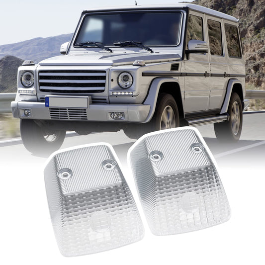 njjssjd Front turn signal lens covers for Benz G-Class W460 W461 W463, rear roof additional turn signal light housing for Benz Sprinter W901 W902 W903 W904 W906
