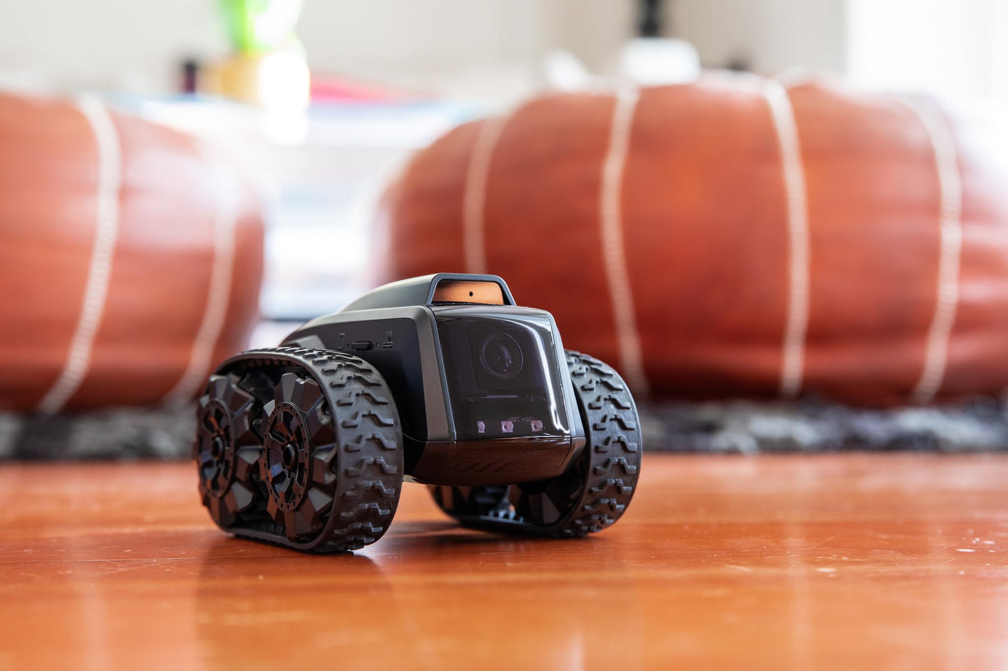 Moorebot Scout Model E - Versatile mobile camera robot, waterproof, for indoor and outdoor use, for surveillance, inspection, and robot hobbyists.