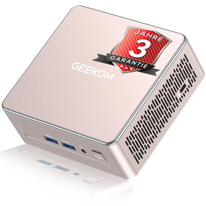 GEEKOM Mini PC A5 with AMD Ryzen 7 5825U (Stronger than 7430U) | 2.5G LAN | Intel NUC Mini PC Windows 11 Pro | 16GB DDR4 + 512GB SSD | WiFi 6 & USB-C Mini Computer for Gaming & Office [3-Year Warranty]