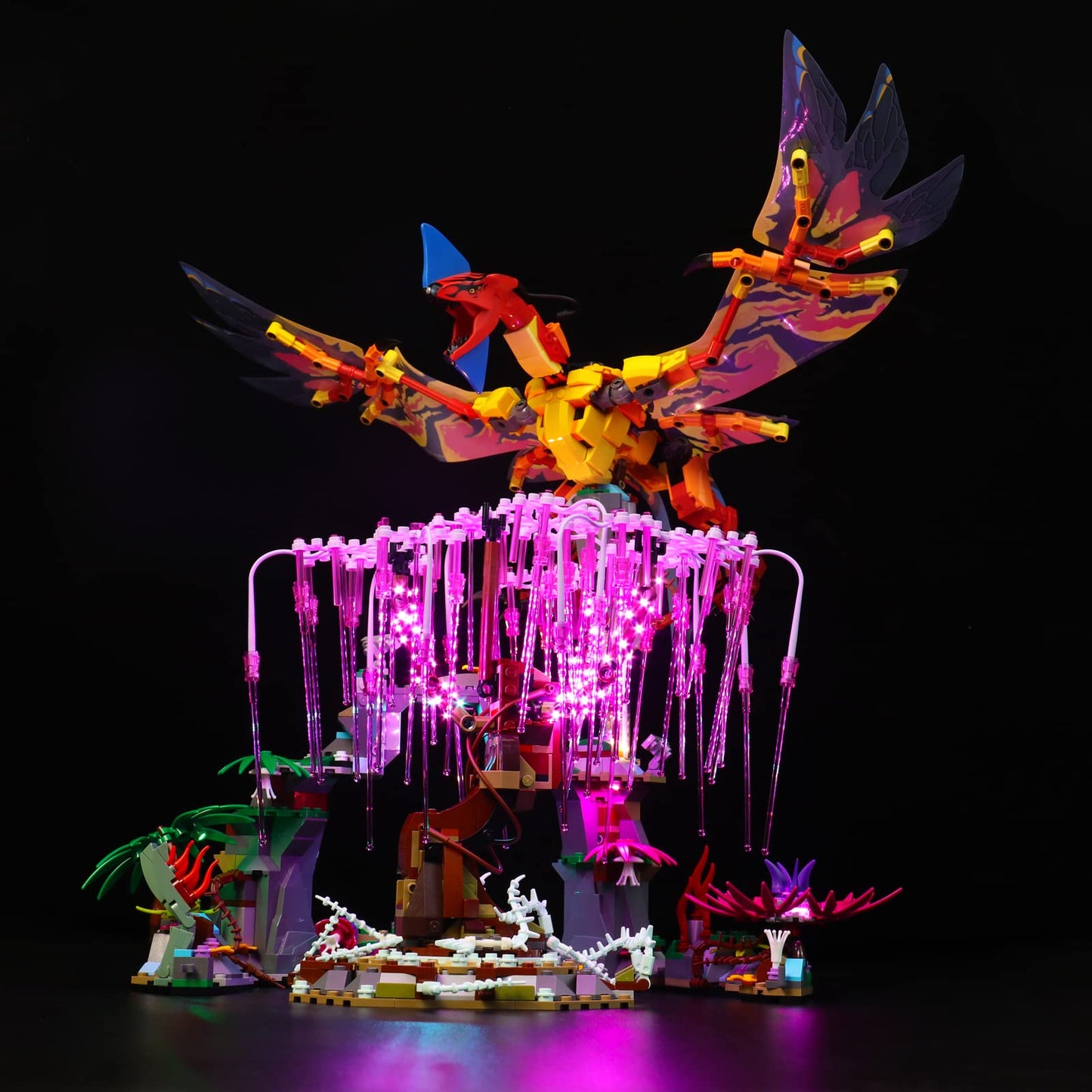 LocoLee LED Light Set compatible with Lego Toruk Makto and the Tree of Souls, LED Lighting Set compatible with Lego 75574 - Lights Set only, No model (remote control version)