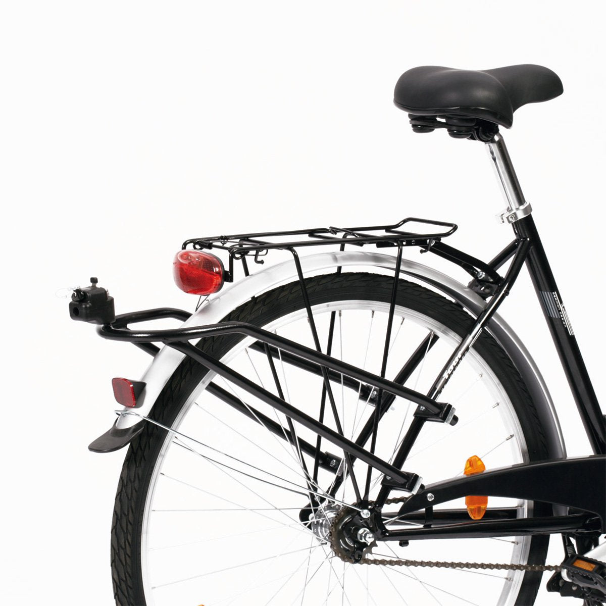 ANDERSEN shopping trolley bicycle mounting set: Trailer hitch R1-BigEasy for bicycle frames with lock and coupling pin SH-2