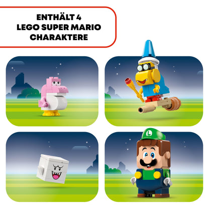 LEGO Super Mario adventure with interactive Luigi, Nintendo gift for boys, girls, and gamers aged 6+, adventure playset for kids with pink Baby Yoshi 71440.
