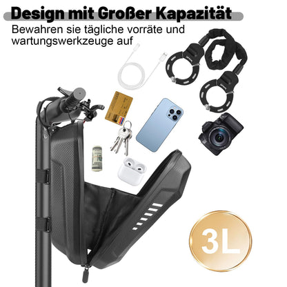 E scooter lock, handcuff lock, lock for e scooter with scooter bag, bicycle accessory, cut-resistant roller lock, handcuff cable lock for Segway, Ninebot, Xiaomi, NIU scooter.