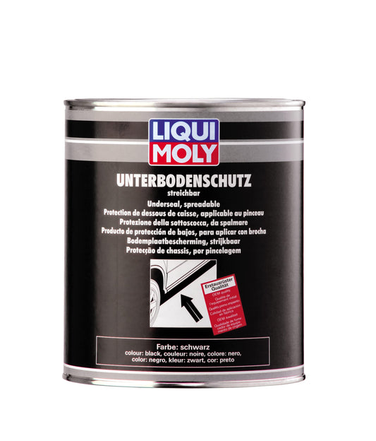 LIQUI MOLY Underbody Coating paintable black | 2 kg | Body protection | Underbody protection | Part no.: 6119