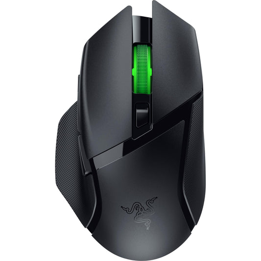 Razer Basilisk V3 X HyperSpeed - Wireless Gaming Mouse (Iconic Ergonomic Shape with 9 Customizable Controls, HyperSpeed Wireless, 5G Advanced 18K Optical Sensor, Chroma RGB) Black