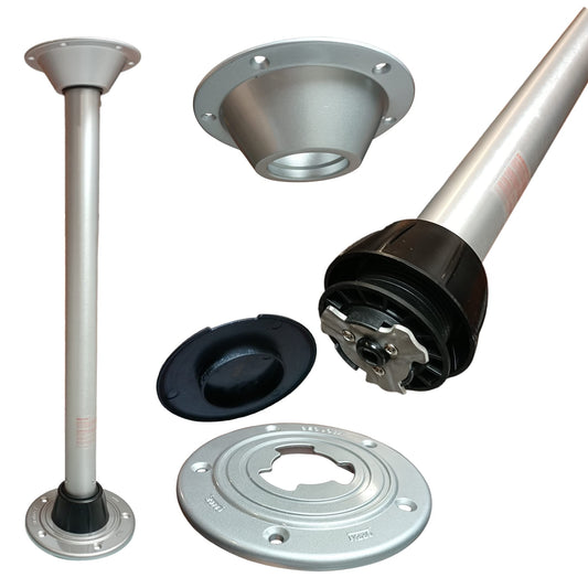 DarkSwan Removable table legs, aluminum alloy folding table legs, RV camping table legs, table leg for RV boat & yacht, 66cm