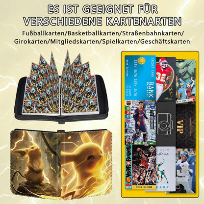 JATERWI Large 900 Card Capacity Collectors Album, for Trading Cards. 50 Pages, High-Quality Waterproof PU Leather.