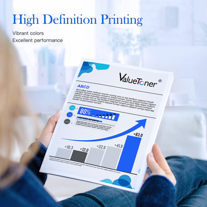 Valuetoner 302 XL Multipack Ink Cartridges for HP Envy 4525 4520 4522 4523 4524 Officejet 3830 3831 3833 Deskjet 3630 3636 3638 1110 (2 Pack, 302XL 302 XL)