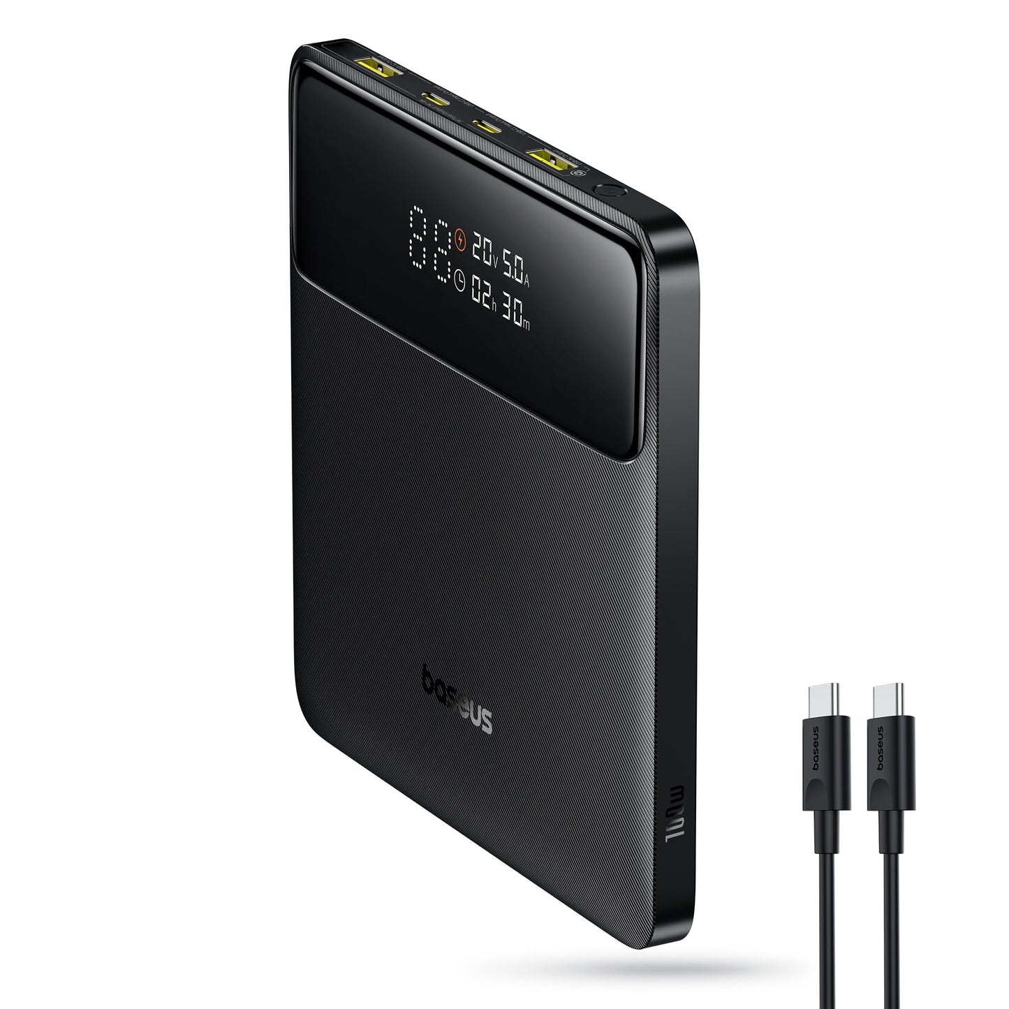 Baseus Powerbank 20000mAh 100W PD Slim External Battery QC 4.0 Fast Charger, Blade H1 for Laptops, MacBook, iPad, iPhone 16 15 pro max, Switch, Steam Deck, Samsung Galaxy, AirPods, 2024 Upgraded