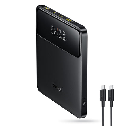 Baseus Powerbank 20000mAh 100W PD Slim External Battery QC 4.0 Fast Charger, Blade H1 for Laptops, MacBook, iPad, iPhone 16 15 pro max, Switch, Steam Deck, Samsung Galaxy, AirPods, 2024 Upgraded
