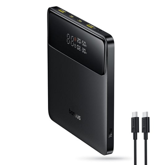 Baseus Powerbank 20000mAh 100W PD Slim External Battery QC 4.0 Fast Charger, Blade H1 for Laptops, MacBook, iPad, iPhone 16 15 pro max, Switch, Steam Deck, Samsung Galaxy, AirPods, 2024 Upgraded