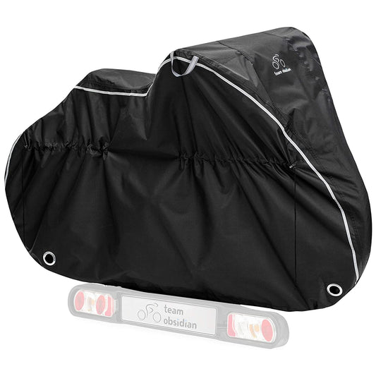 TeamObsidian bike shed weatherproof - bike cover waterproof - 600D bike garage outdoor - 1 to 3 bikes - bike tarp bike cover - bike protective cover on the go