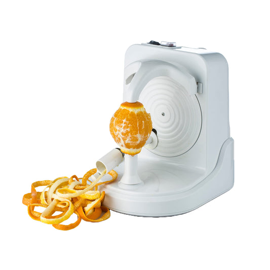 Pelamatic - Electric fruit and vegetable peeler | Adaptable arm for potatoes, oranges, tomatoes | Durable ABS plastic & stainless steel | Electric potato peeler, orange
