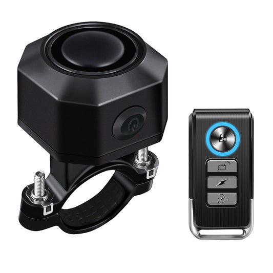 Bicycle alarm system with remote control Wireless - USB-C Waterproof Motorcycle bike tracker Theft protection Anti-theft vibration Scooter scooter alarm Bike alarm