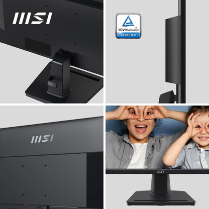 MSI PRO MP275 27-inch Full HD Office Monitor - 1920 x 1080 IPS Panel, 100 Hz, Eye-friendly Screen, Built-in Speakers, Tilt-adjustable - HDMI 1.4b, D-Sub (VGA)