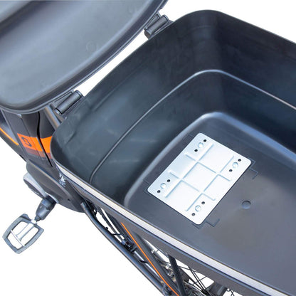 Westmark bicycle case for all luggage carriers, incl. fastening materials, theft-proof mounting, 14 liters, Touring Safe, 5430GE6S.