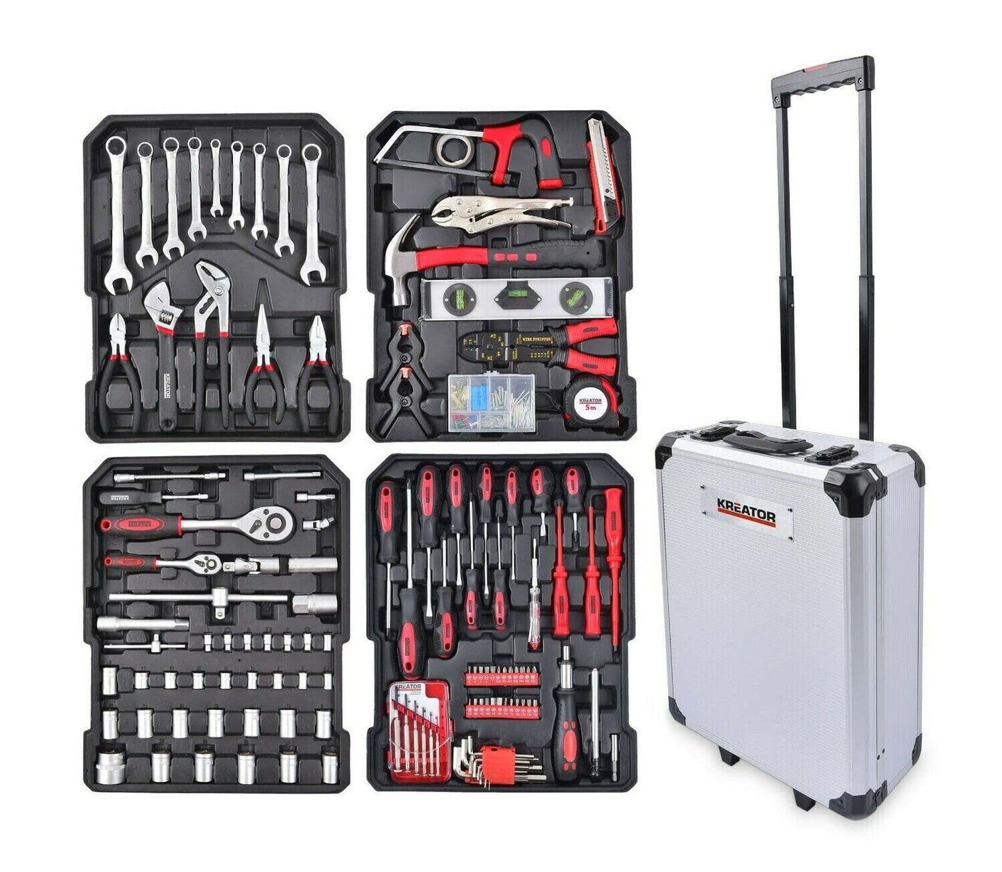 KREATOR KRT951011 - 189 piece tool set