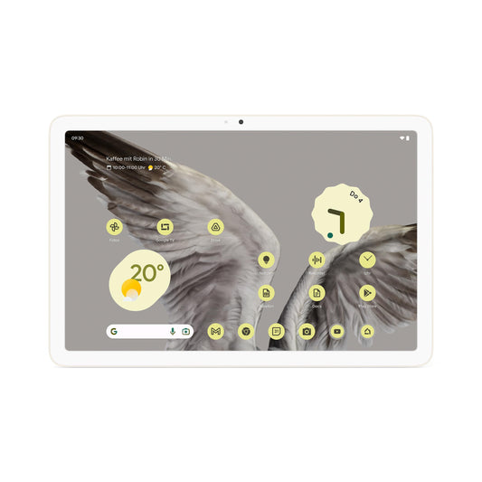 Google Pixel Tablet - Android tablet with 11" display and long-lasting battery life - 8GB RAM - 256GB storage - Porcelain