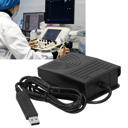 USB foot switch Portable professional gaming control foot switch ABS foot pedal for computer