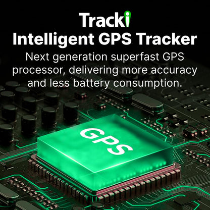 Tracki Mini 4G GPS tracker for car, bicycle, and motorcycle - magnetic - real-time - safe zones - alerts - long history log - waterproof silicone case - long battery life - subscription