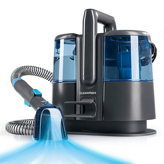 CLEANmaxx Upholstery and Carpet Cleaner Pro Power | 3in1: Wet vacuum cleaner, carpet & upholstery cleaner | Spot cleaner for wet cleaning | Stain remover for carpet, car, sofa, upholstery