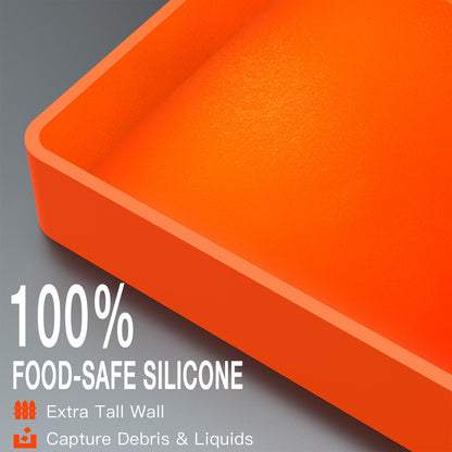71.1 cm Blackstone griddle grill mat, silicone protective mat, durable food-grade silicone grill cover for year-round cooking, protects grill from rodents, insects, and rust.