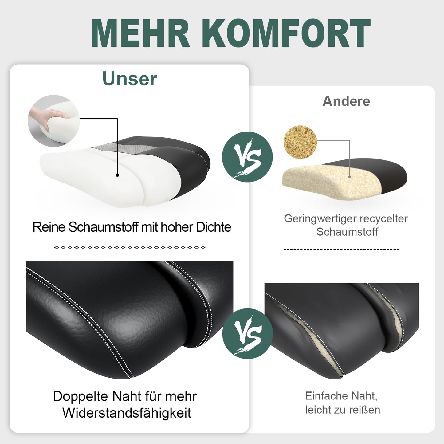 BASETBL Office Chair Ergonomic, Desk Chair, Gaming Chair, Executive Chair, Computer Chair, PC Chair, Swivel Chair, has height adjustment and rocking function, fixed armrest, back-friendly, up to 150kg.