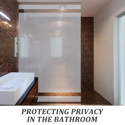 LULUETPUE Matt Window Film Privacy Film for Glass Windows, Static Cling for Office Bathroom Home 90x400CM