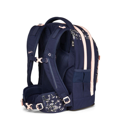 Satch Pack school backpack set 3 pieces with gym bag and pencil case (Bloomy Breeze)