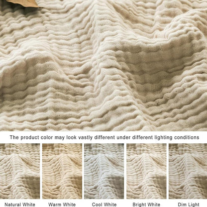 Vgpbphj Muslin Blanket, Summer Muslin Blanket 150 x 200, 100% Natural Muslin Blanket Lightweight Soft, Muslin Blanket for Adults as Cuddly Blanket, Bed, Couch Throw (Burgundy, Queen (150x200cm))