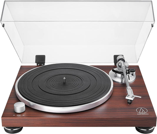 Audio-Technica LPW50BTRW Wireless Belt-Drive Turntable Rosewood.