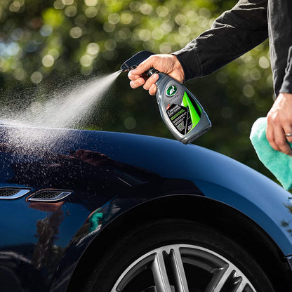 Turtle Wax Hybrid Solutions Ceramic Spray Coating, 500 ml, 1 pack, Mango scent. Provides incredible shine, protection, extreme water repellency, and enhances your vehicle's finish.