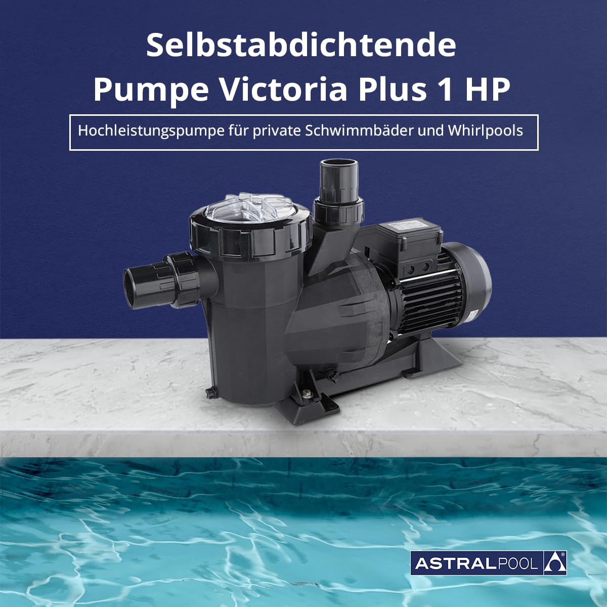 Astral Pool Victoria Plus Pool Pump 18.0 m³/h 230 Volt