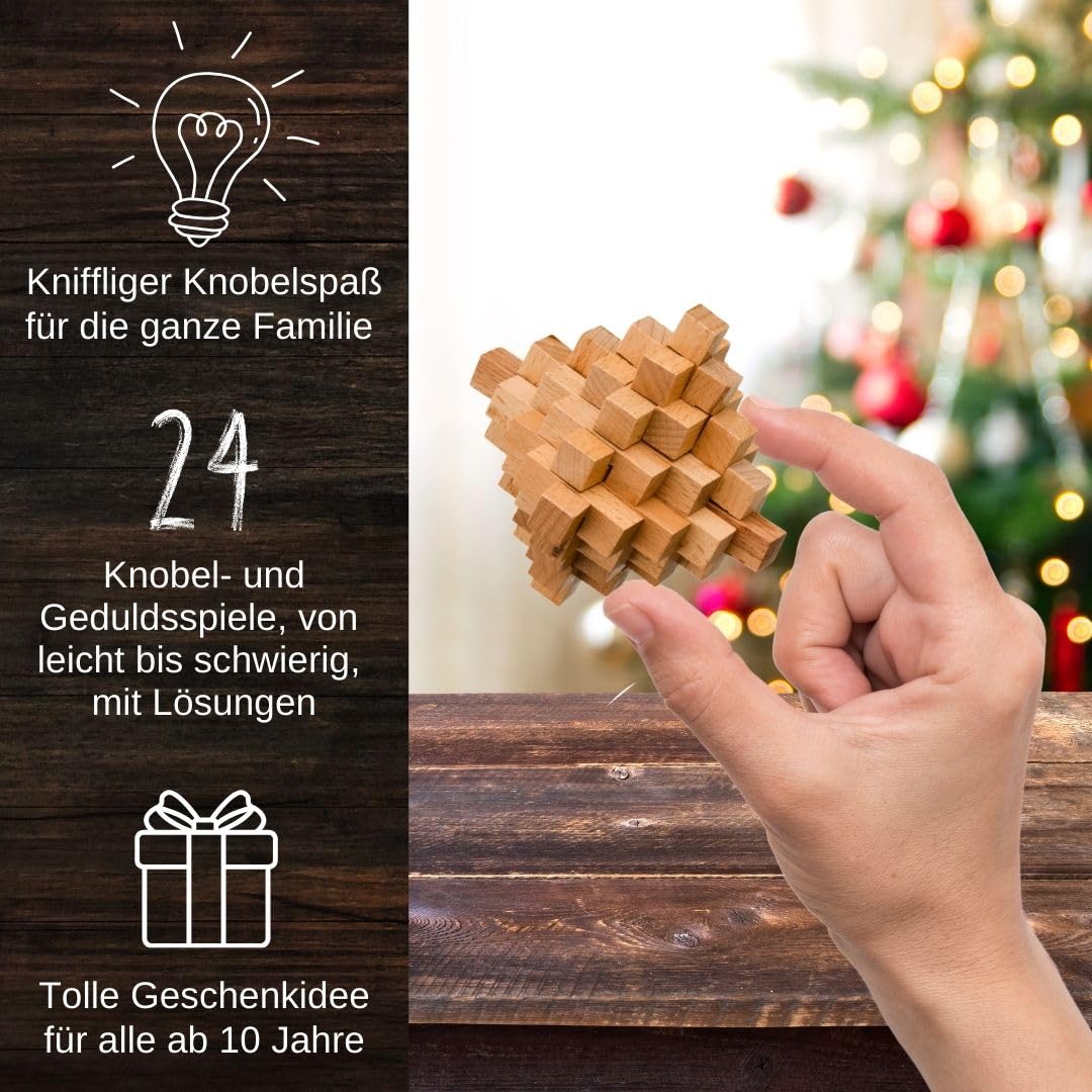 TOP puzzle game Advent calendar. With 24 puzzles to solve throughout the advent season.