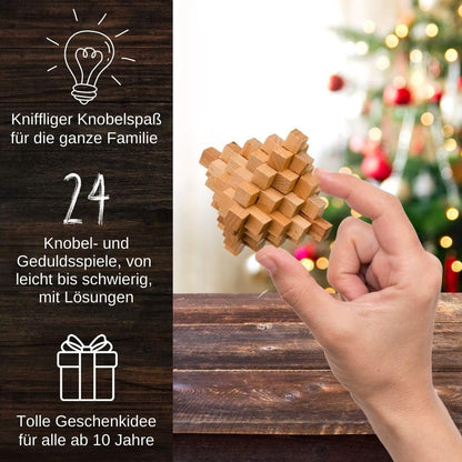 TOP puzzle game Advent calendar. With 24 puzzles to solve throughout the advent season.