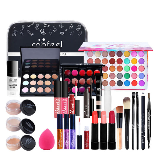 30Pcs Makeup Kit, Professional Cosmetic Set with Eyeshadow Lip gloss Blush Concealer, Multifunctional Beauty Products Set for Teenage Girls Women #5
