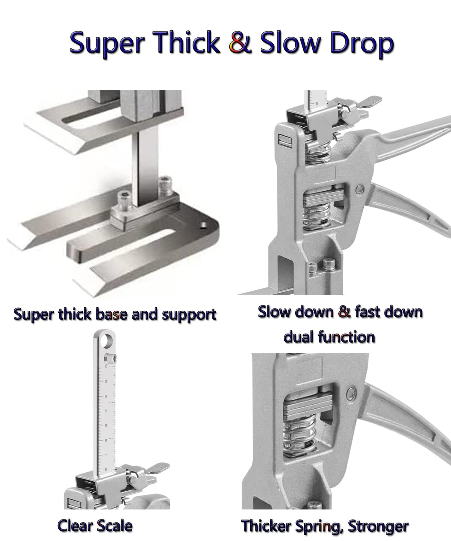ZMURED labor-saving arm, 2-piece arm-hand lifting tool, slowed down wall tile locator, multifunctional height adjustment, lifting device for door, furniture, panels, cabinet, board lifter