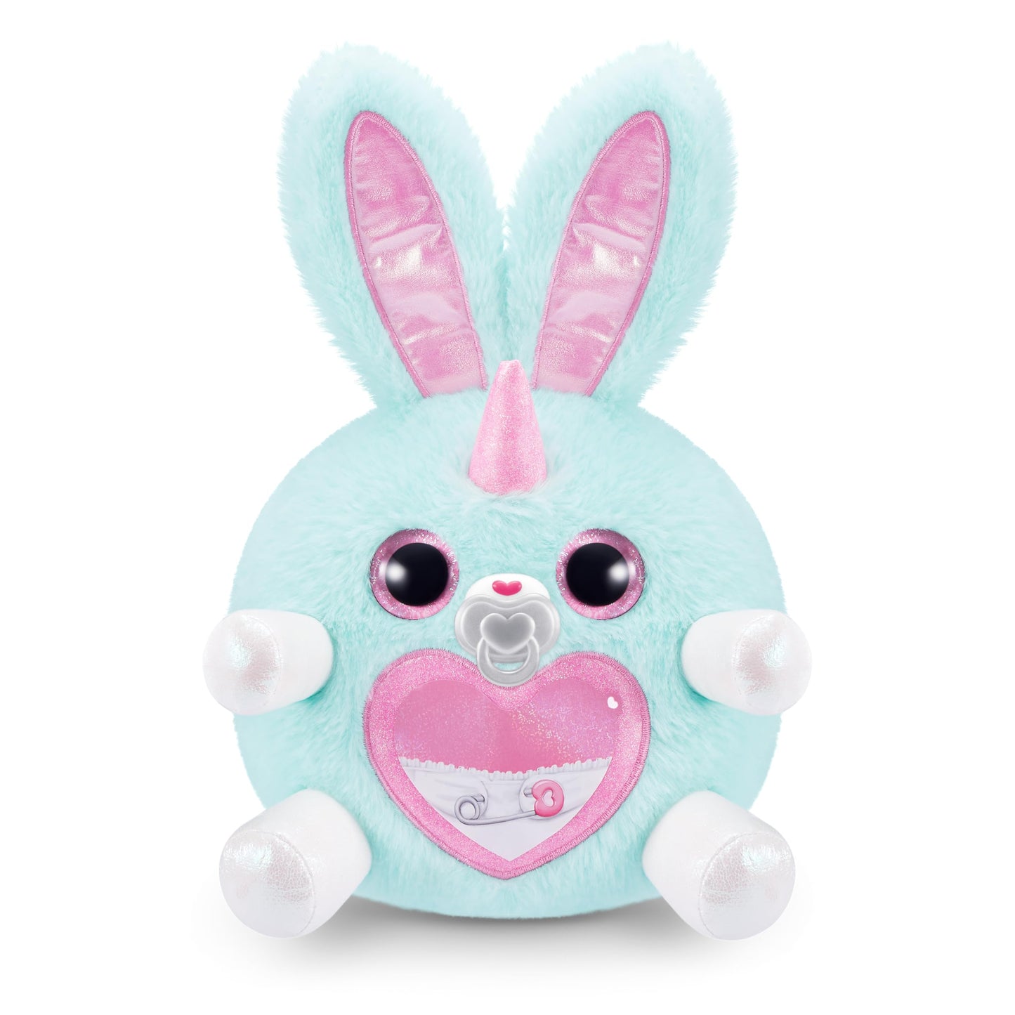 Rainbocorns, Adopt-A-Corn Surprise (Bunny) by ZURU. Plush toy, collector's plush, baby, surprise eggs for girls & kids.