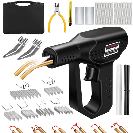 Plastic Welding Machine - 150W Plastic Welding Tool Plastic Repair Kit 821PCS, Plastic Welder, Plastic Welding, Welder for Car Bumpers/Parts/Kayaks/Canoes
