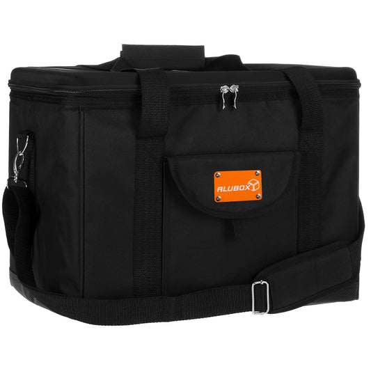 ALUBOX Picnic Cooler XL Black Edition 40 liters Insulated Bag Picnic Bag Polyester black