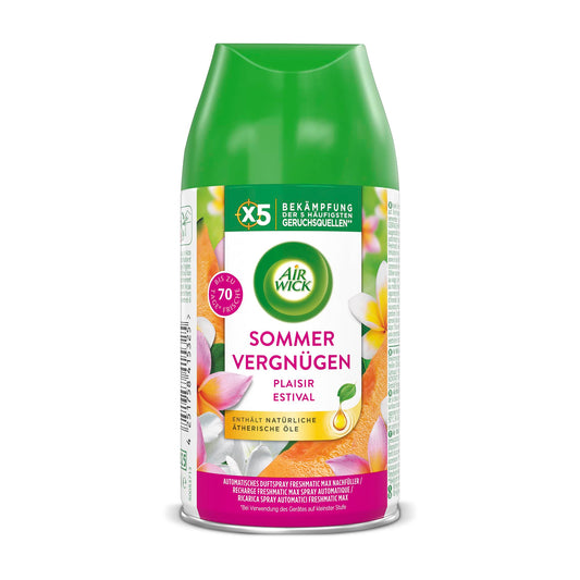 Air Wick Freshmatic Max refill set - Automatic air freshener - Summer Delight scent - 6 x 250 ml refills