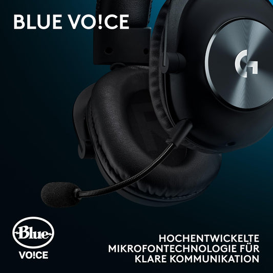 Logitech G Pro X SE Wired Gaming Headset with Microphone: Detachable microphone, DTS Headphone:X 7.1, USB DAC included, for PC, Xbox One, Xbox Series X|S, PS5, PS4 - Black