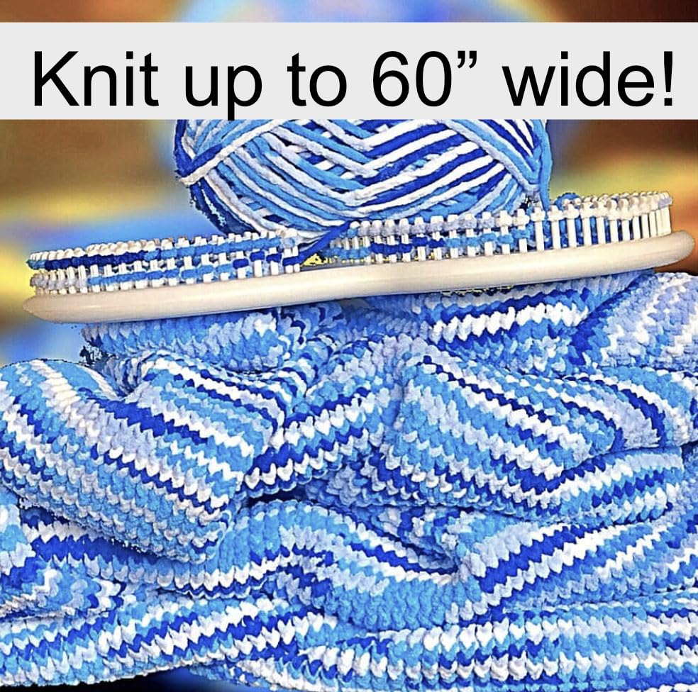 Authentic Knitting Board Afghan Loom