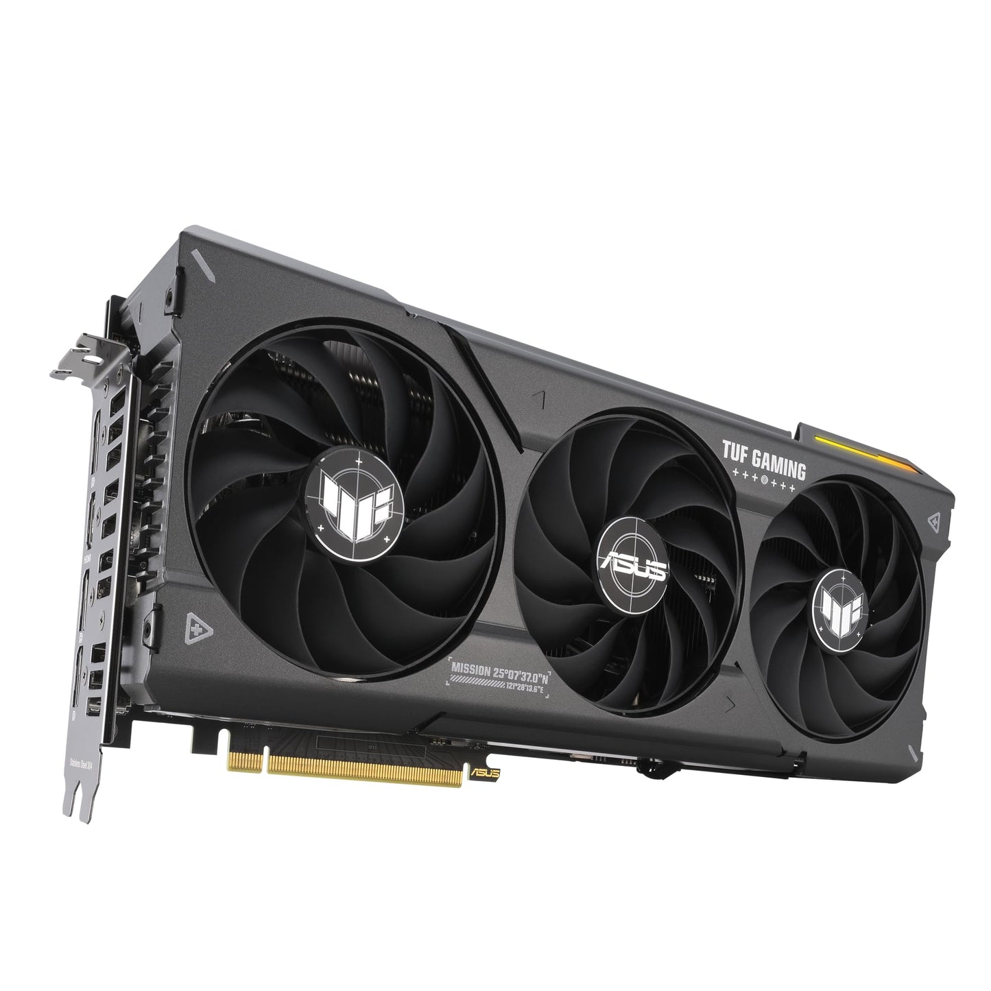 ASUS TUF Gaming GeForce RTX 4070 12GB GDDR6X OC Edition Gaming Graphics Card (NVIDIA GeForce RTX 4070 DLSS 3, PCIe 4.0, 1x HDMI 2.1, 3x DisplayPort 1.4a, TUF-RTX4070-O12G-GAMING)