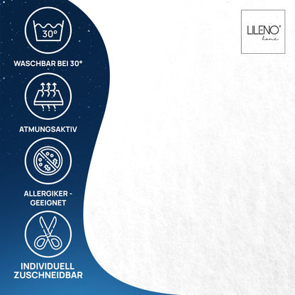 LILENO HOME Non-Slip Mat for Box Spring Bed (160 x 200 cm) | Non-Slip Mat for Mattresses | Non-Slip Mat for Box Spring Bed | Also suitable as a carpet stopper