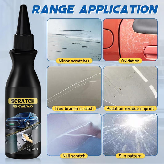 2025 Car Scratch Remover, Car Polish Scratch Remover, Car Scratch Repair Paste, Car Polish Set, Car Body Scratch Restoration to Restore Car Paint Shine (2PCS)